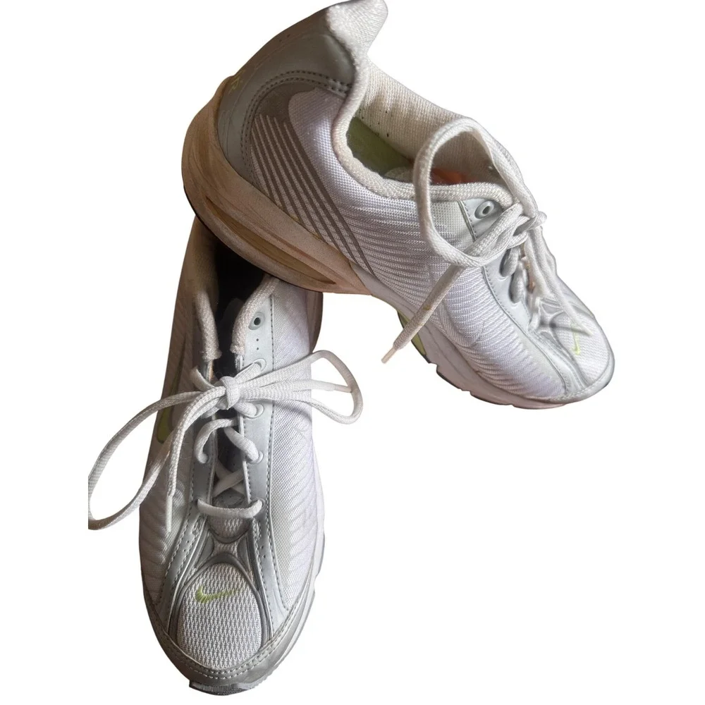 Nike Max Air Running Shoes Athletic Lightweight White‎ Comfort Sneakers Size 9